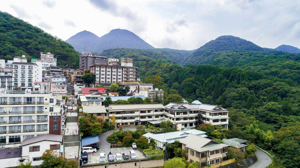 群馬県 伊香保温泉 石段街